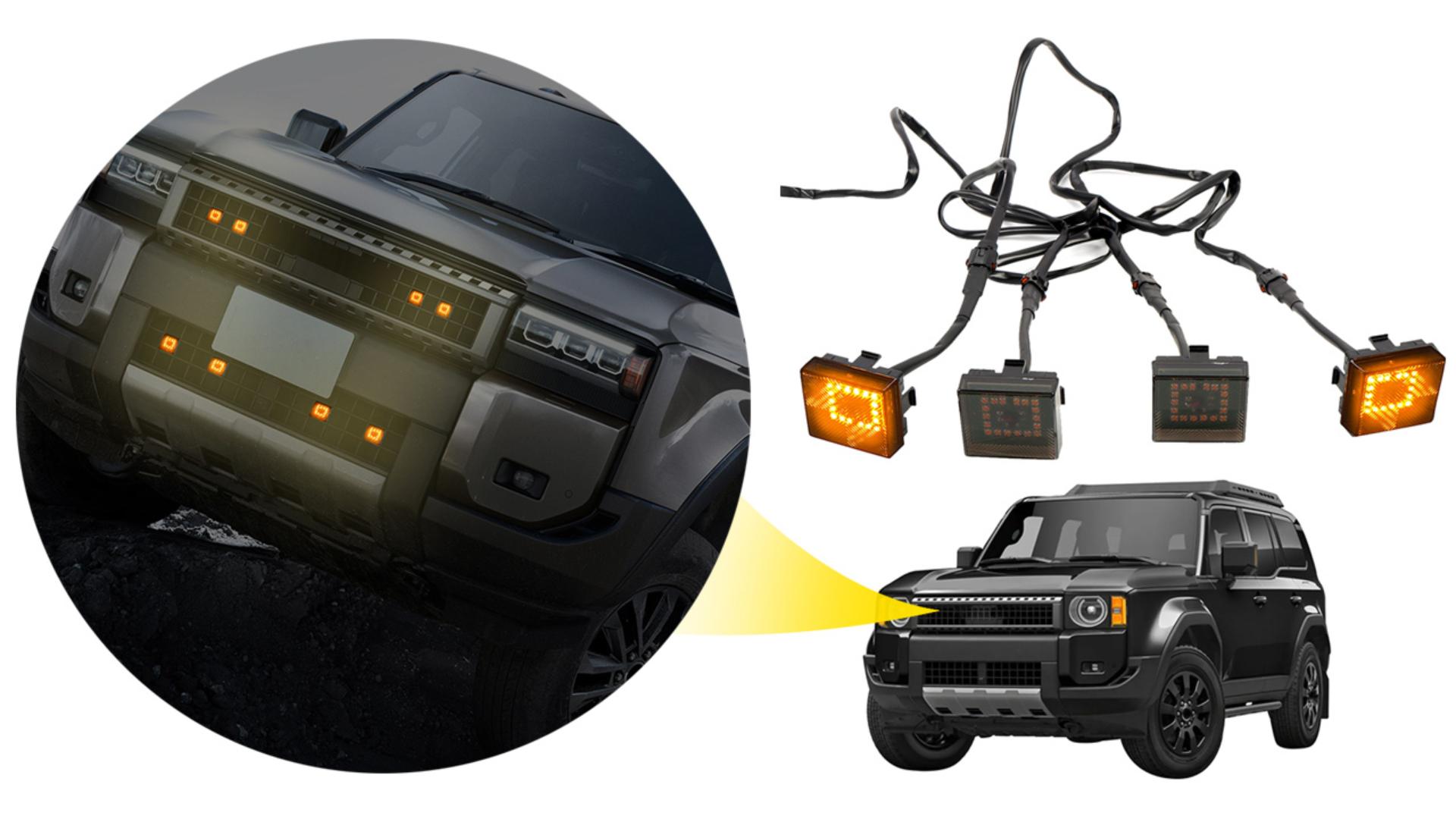Amazon.com: HIGH FLYING 2024 2025 2026 for Toyota Land Cruiser