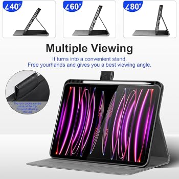 Amazon.co.jp: CPNVWA レザーケース iPad Pro 33cm M5 2025 / M4 2024