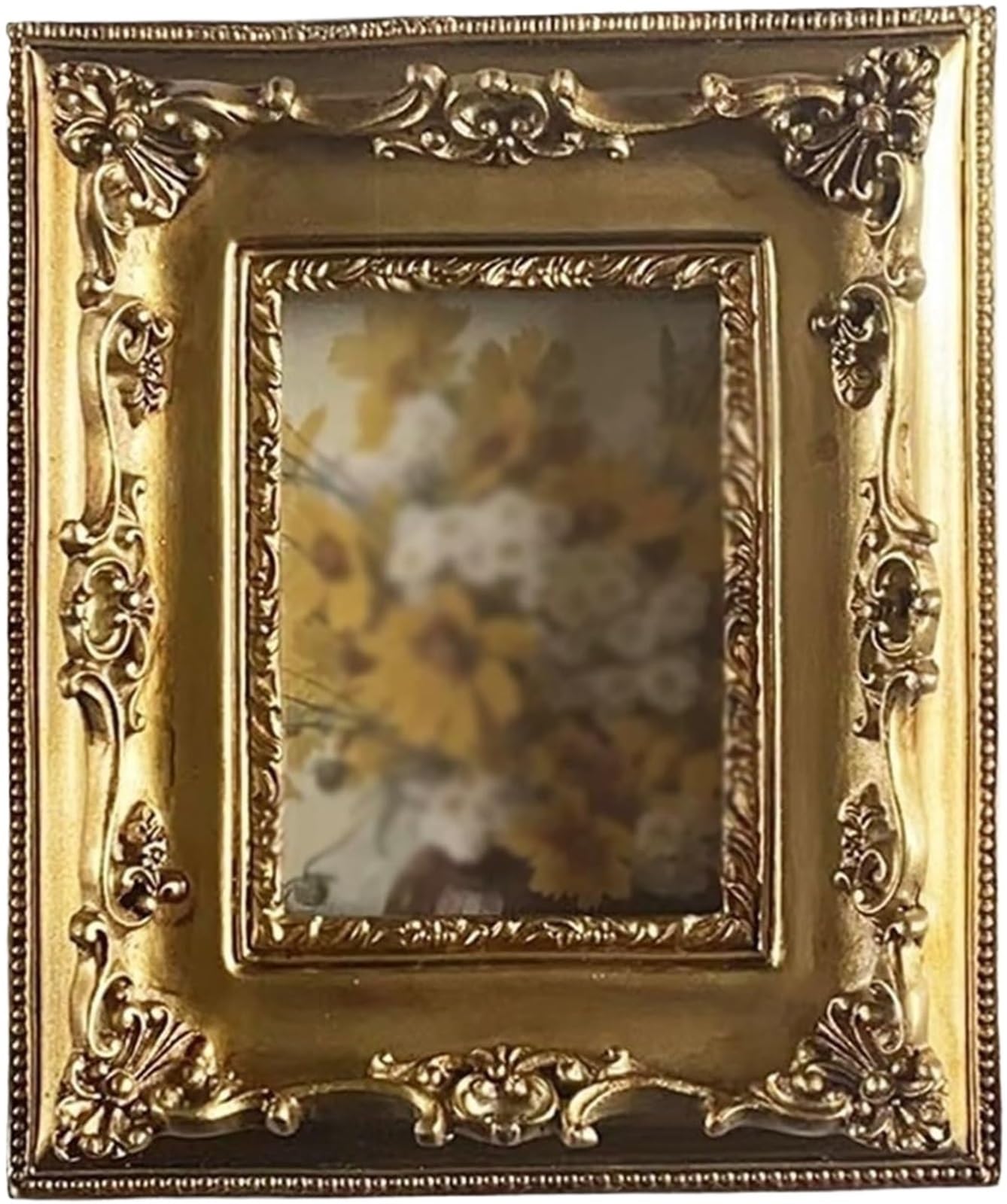 Photo Wall Decoration Resin Picture Frame Hanging Carved