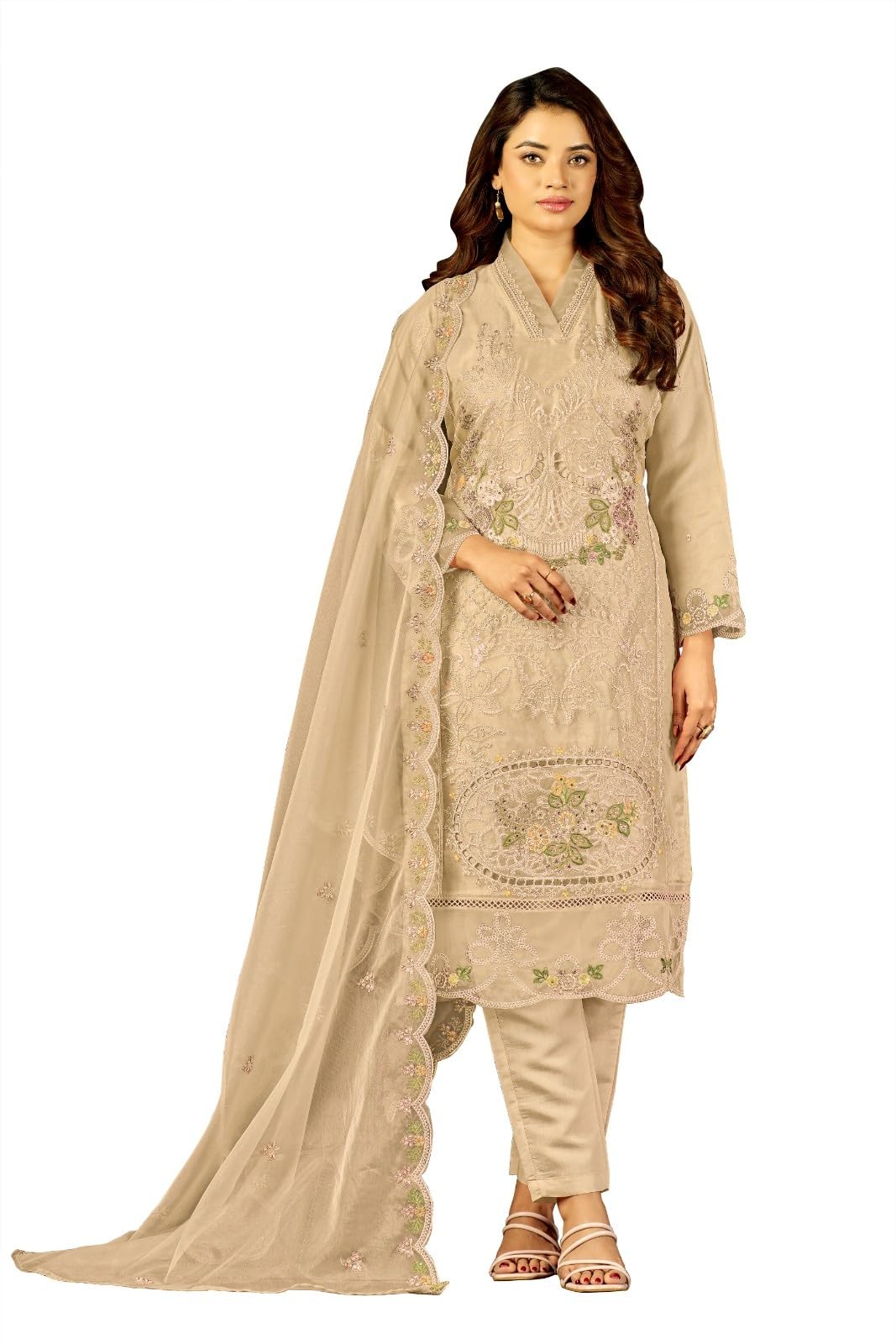 Buy Yami fashion womens readymade designer salwar suit with