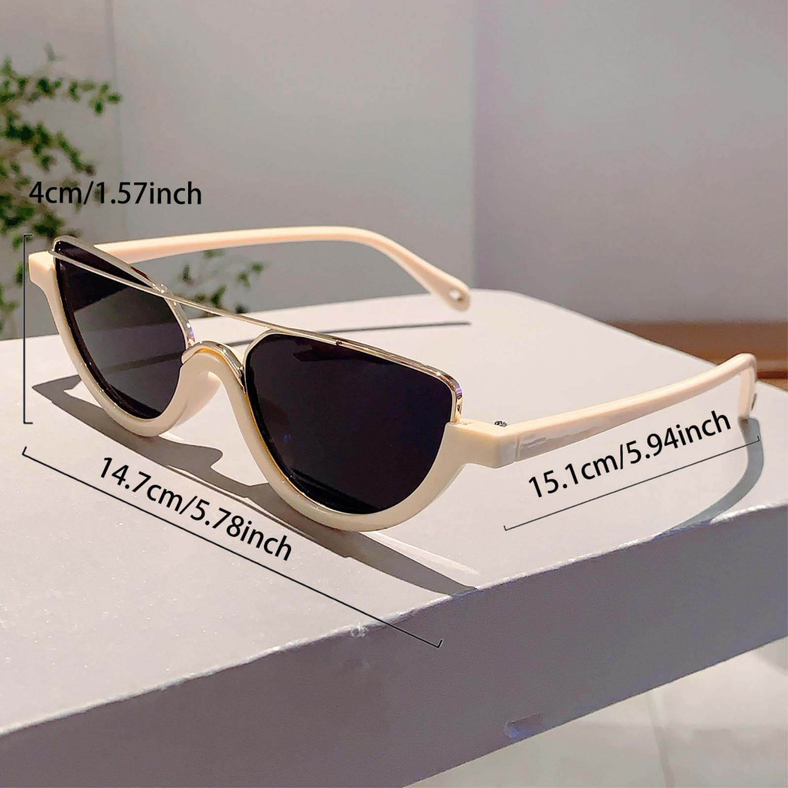 Sonnenbrille Cat Eye Für Frauen Uv400 Retro Leopard Mode Strandausflüge Und Outdoor Gelegenheiten-beige Grey Shows