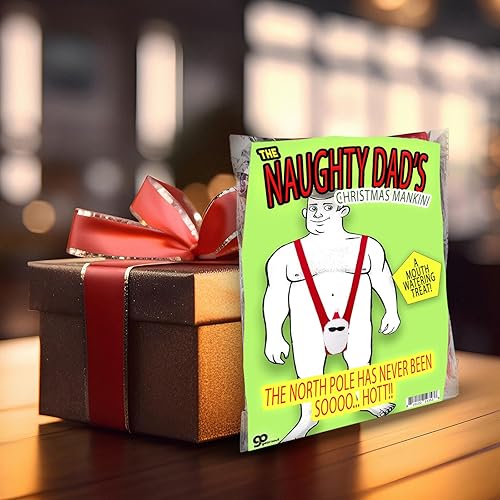 Miniatura 6 de Jingle Bell Surprise Hilariou Dad's Christmas M - Festivo, divertido regalo navideño para hombres, gran artículo de Navidad, talla única