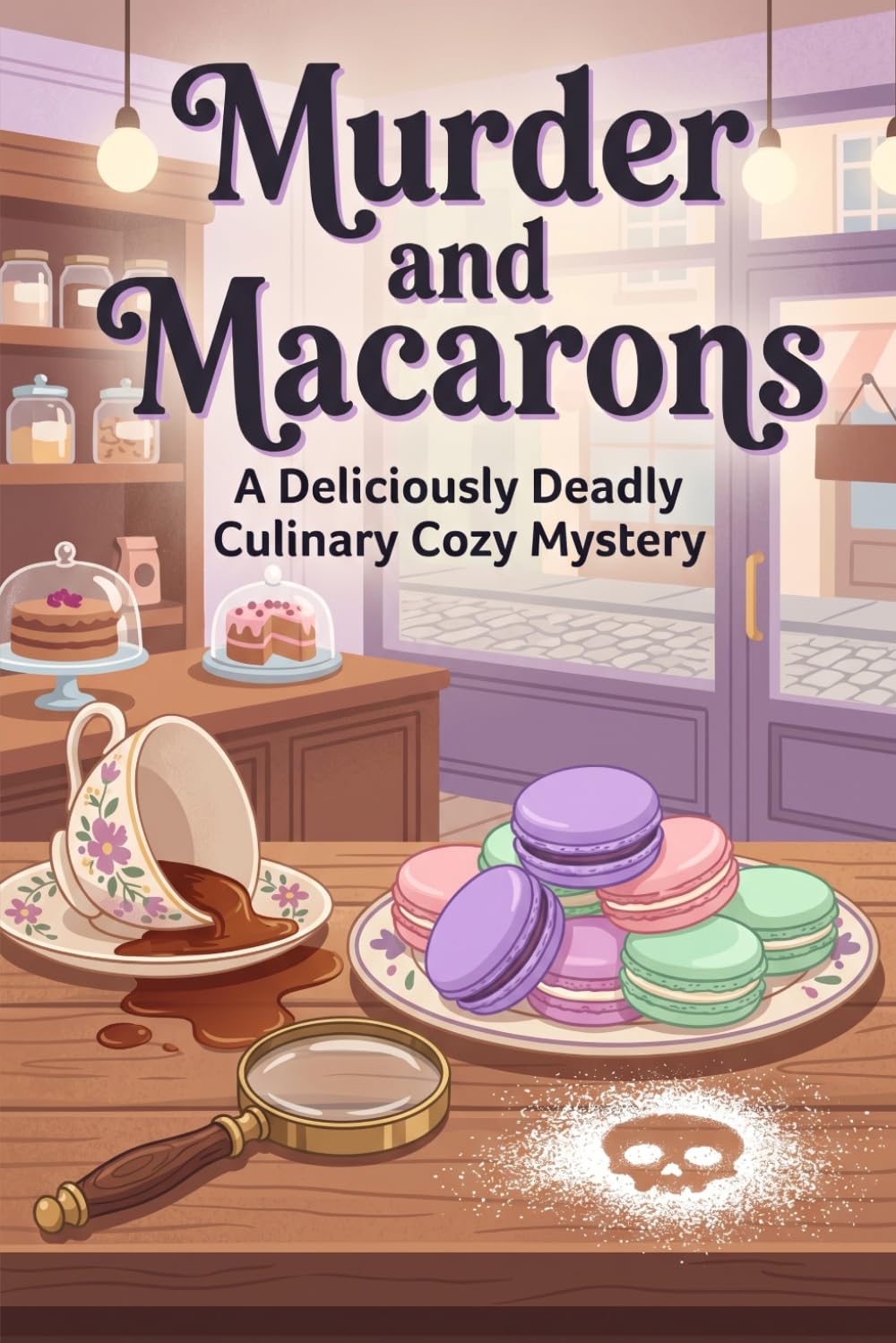 Murder and Macarons: A Culinary Cozy Mystery featuring an Amateur Sleuth Baker (A Parisian Bakery Mystery Book 1)