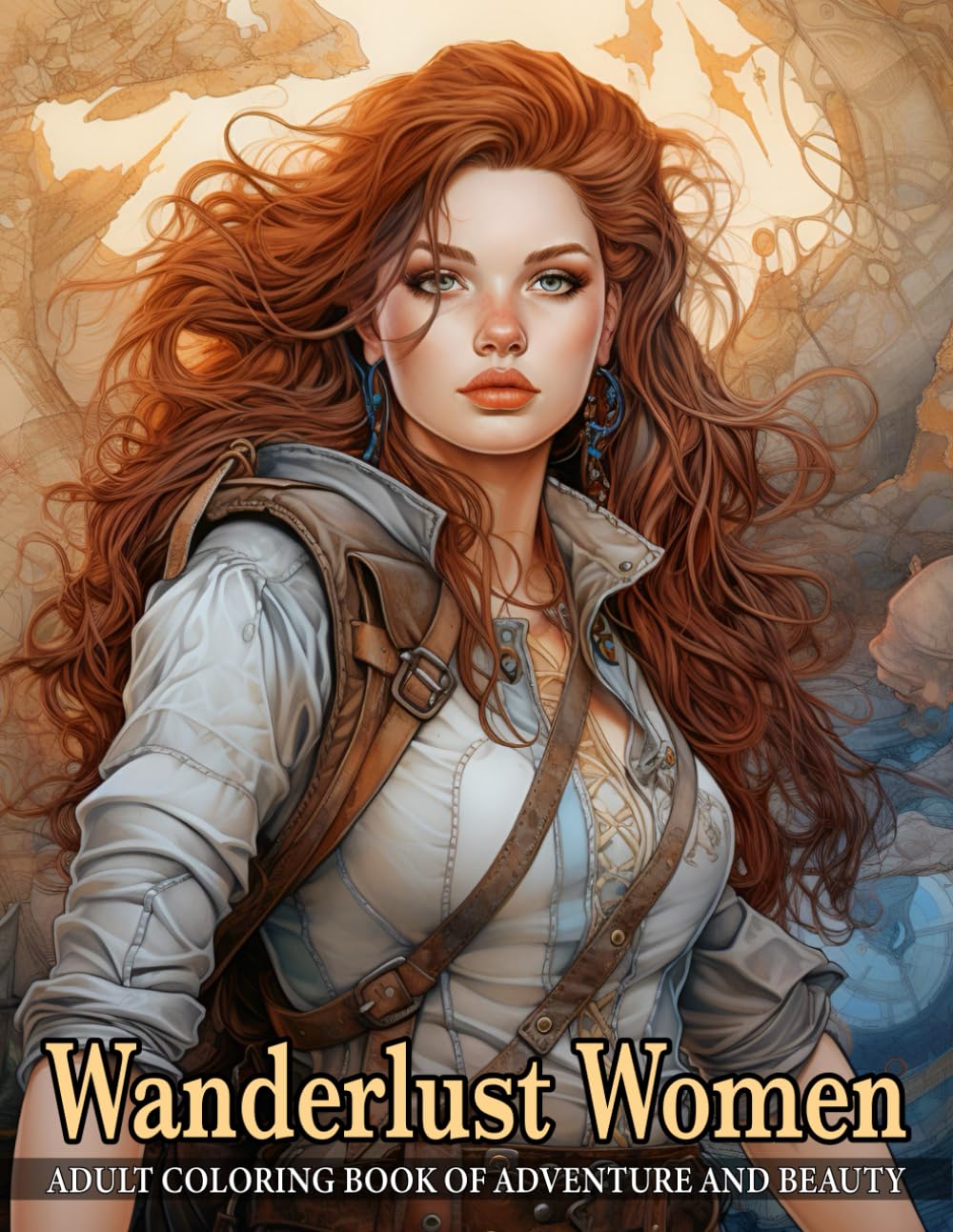Wanderlust Women: Adult Coloring Book of Adventure and Beauty | A Collection of Stunning Portraits Featuring Fearless Female Adventurers Embarking on ... Cultures: A Timeless Portrait Coloring Books)