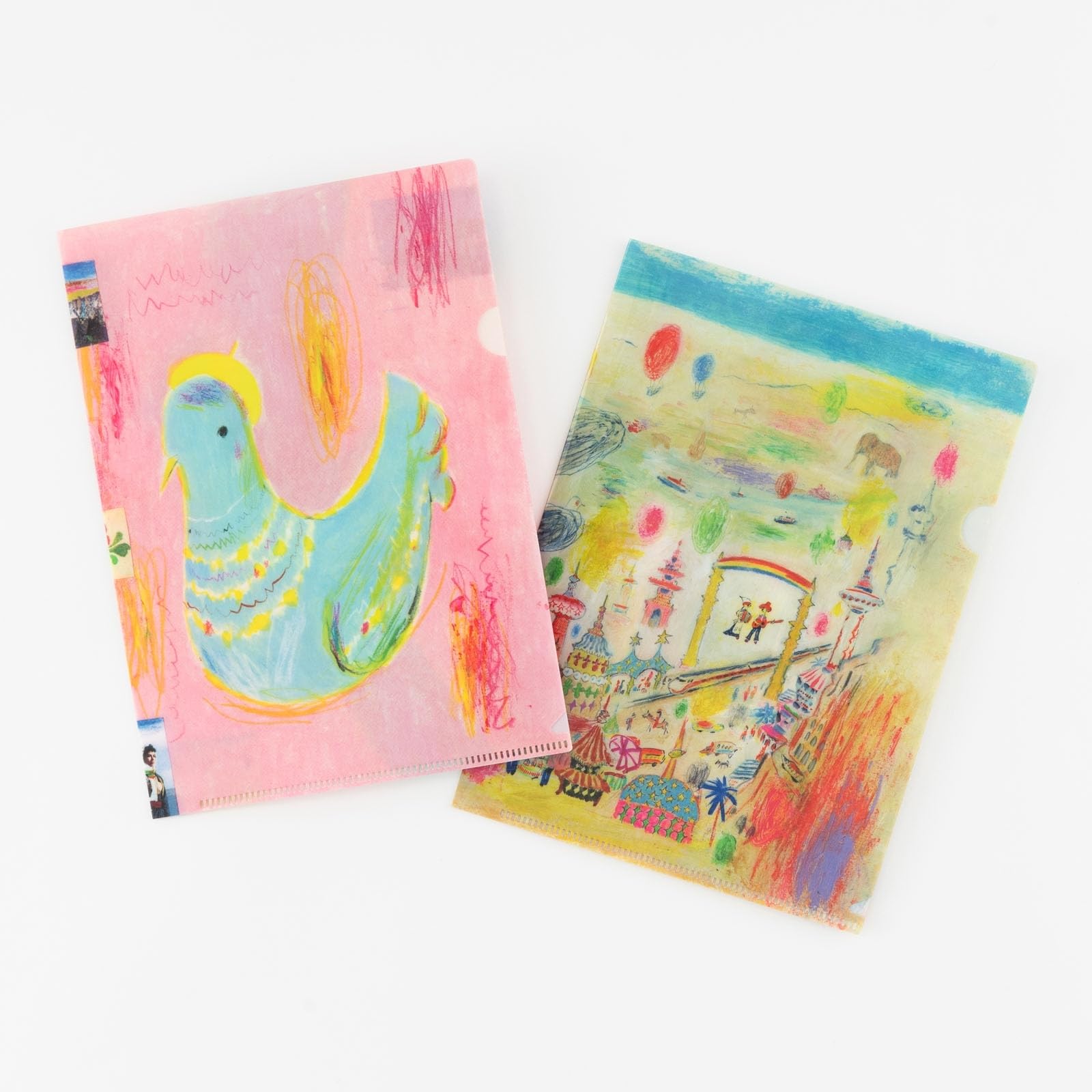 Amazon.co.jp: ほぼ日手帳 ほぼ日のクリアファイル 荒井良二 カズン
