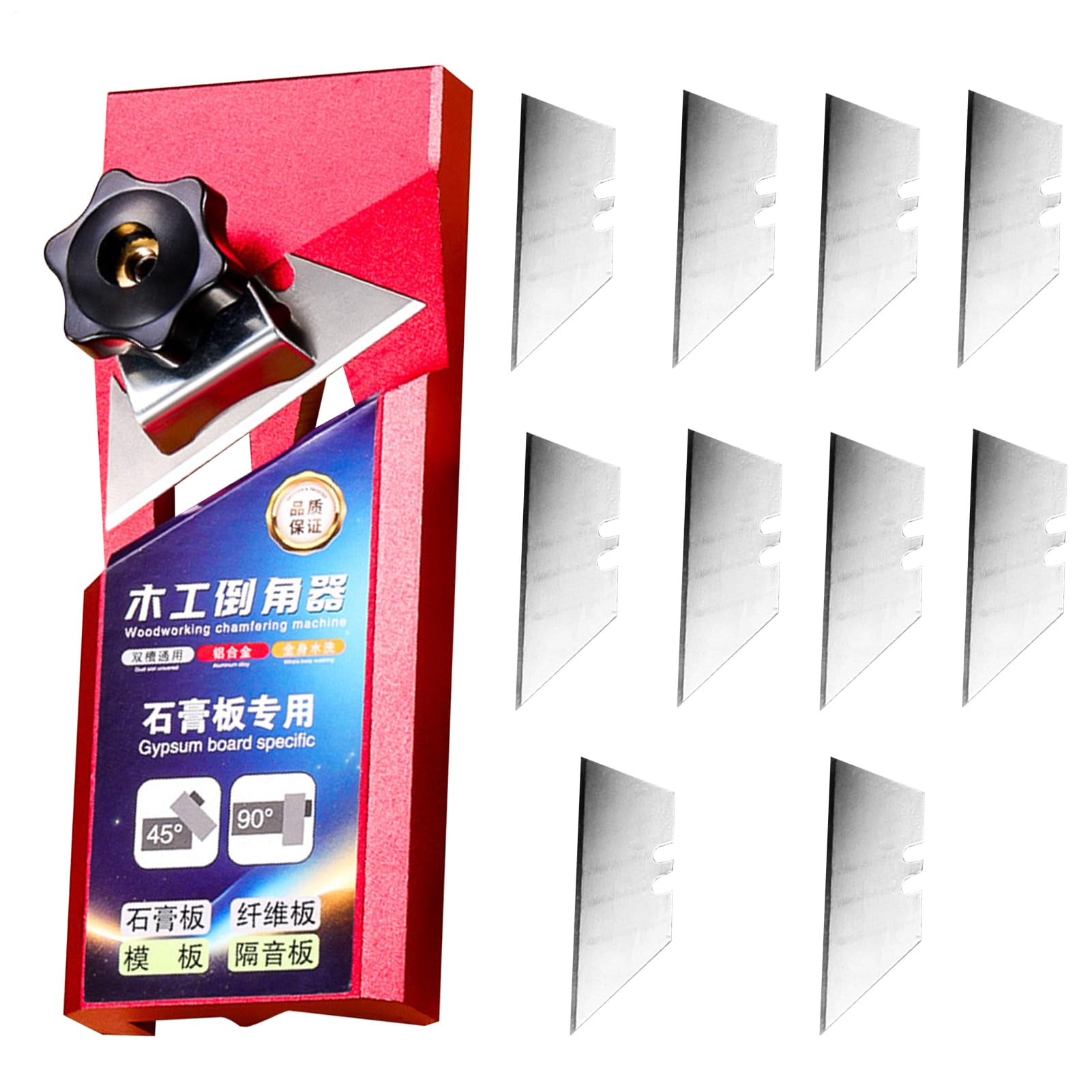 Drywall Planer Tool 45 Angle Plasterboard Bevel Chamfering Tool