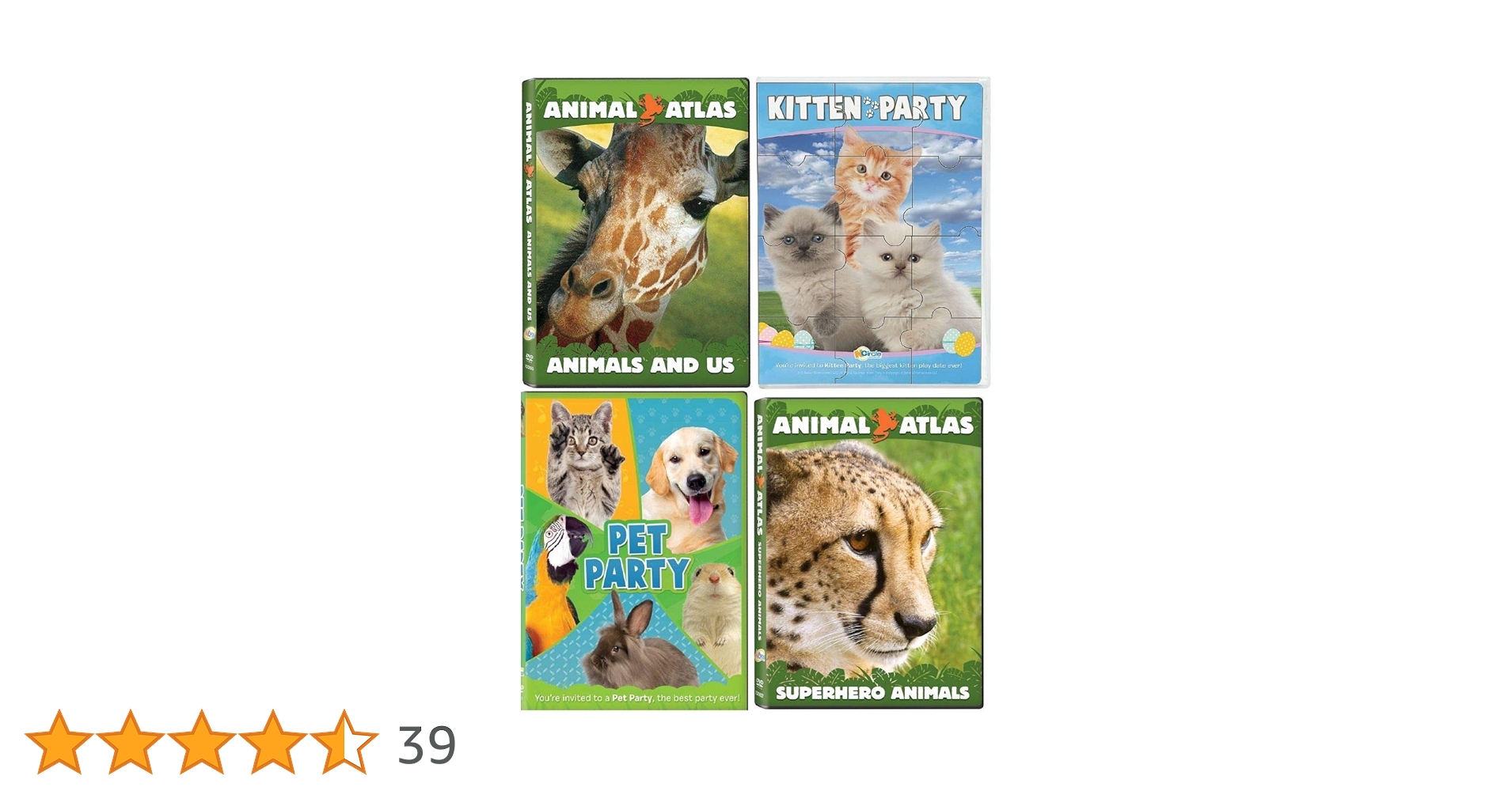 Animal Atlas DVD Collection: Animals and Us / Kitten Party