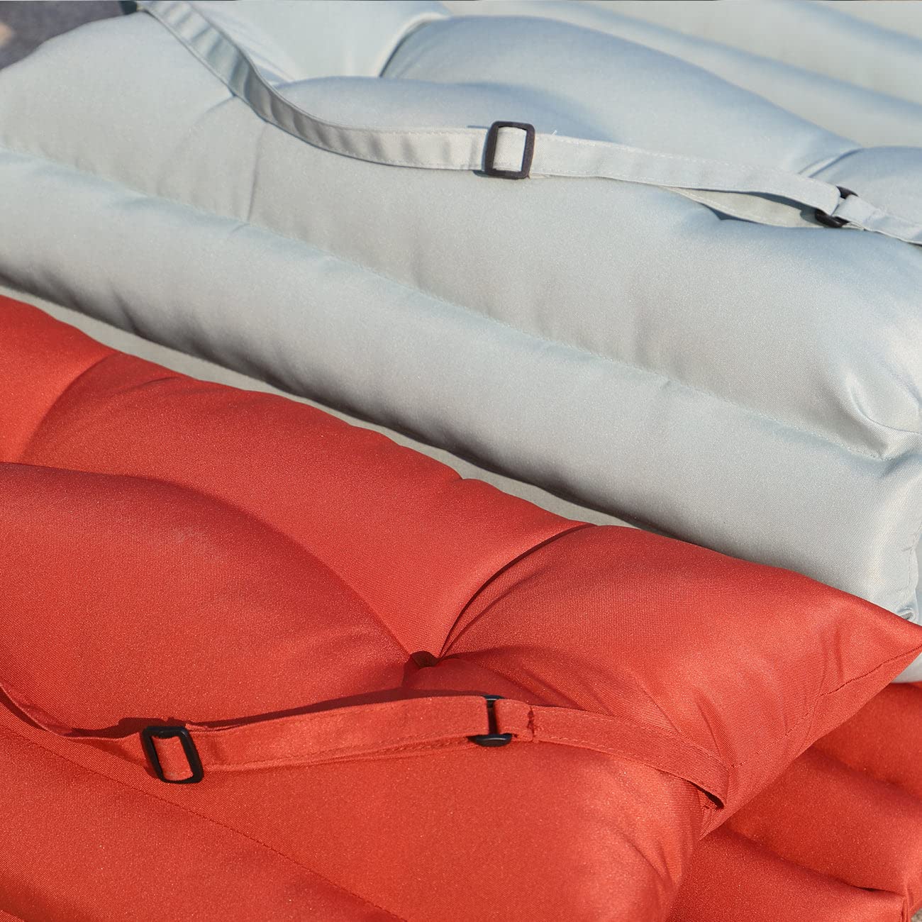 Lot De 2 Matelas Bain De Soleil 180cm Olive - 2X SORMIOU OLIVE