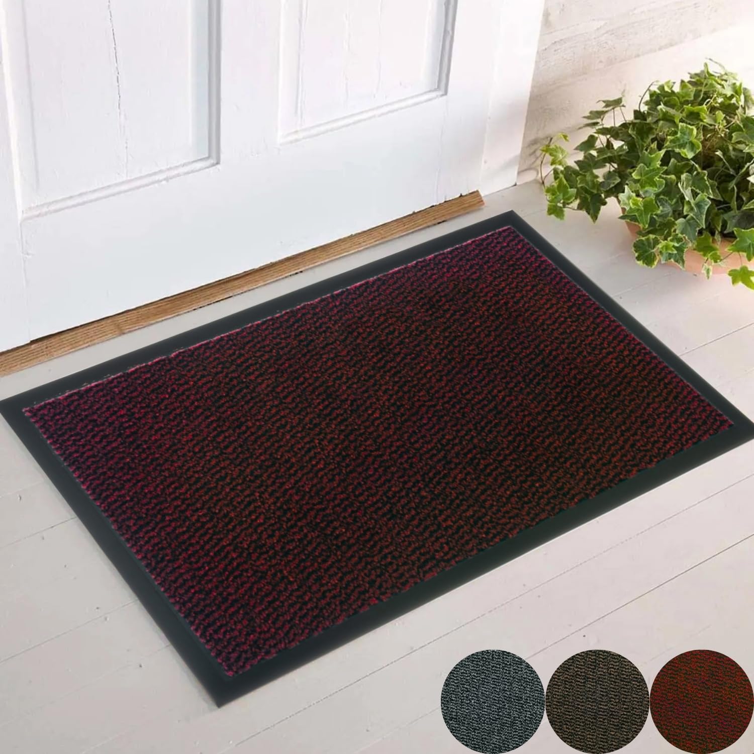 Zerbino Interno ANTISCIVOLO Lipari - Tappeto Asciugapassi Per Ingresso Casa | Polypropylene | Misure 40x60cm - Foto 9