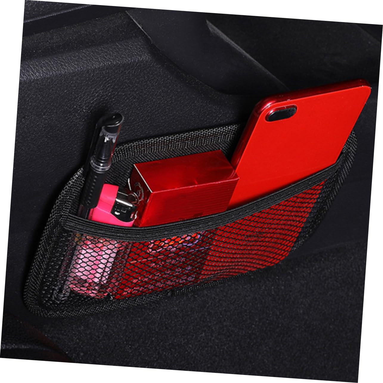 Gatuida Organizer Portadocumenti Auto In Tessuto Oxford – Custodia Con Cerniera E Tasche Multiple (Nero)