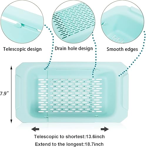 Miniatura 4 de Coladores y coladores de fregadero plegables
