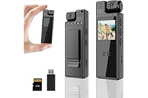 Pocket-Sized Portable Camera Recorder: Enhanced Security and Covert Surveillance