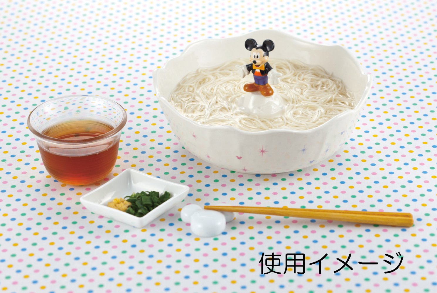 Amazon｜ディズニー ミッキーマウス そうめん鉢 中鉢 白 直径