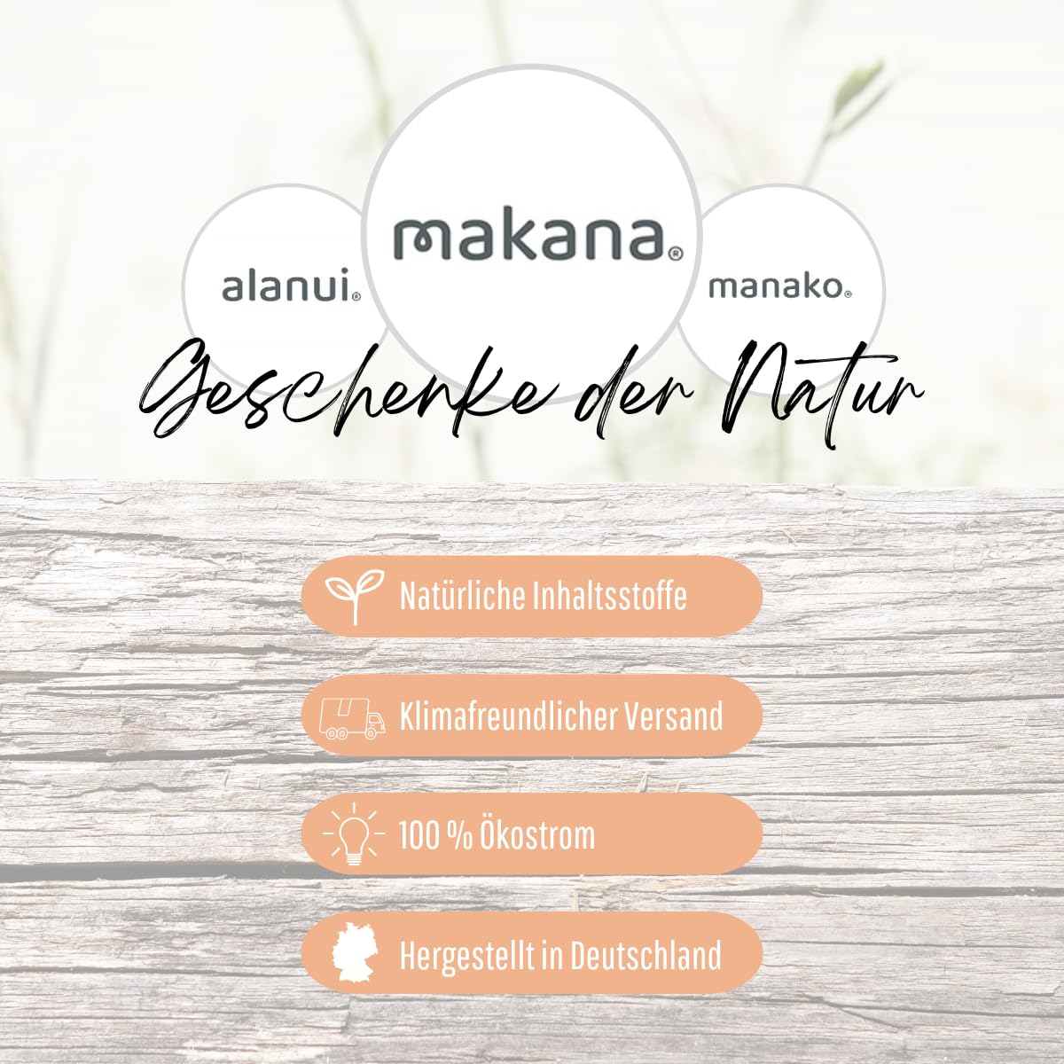 Makana Grünlipp PUR, proszek z muszli zielonowargowej, worek 500 g