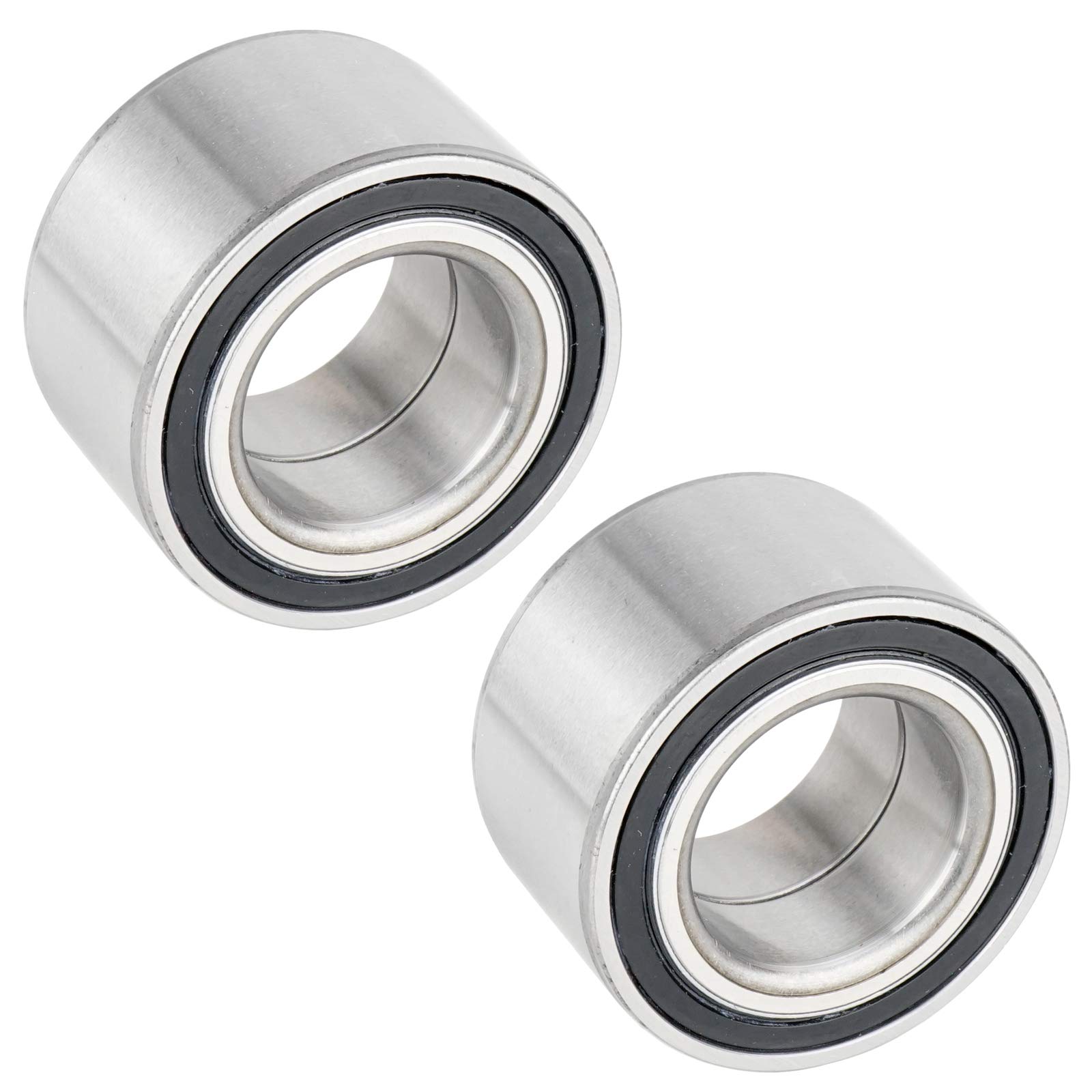 Caltric 2 Front Wheel Bearing Compatible with John Deere 4X2 4X4 Gator Hpx Diesel Gas After 90000