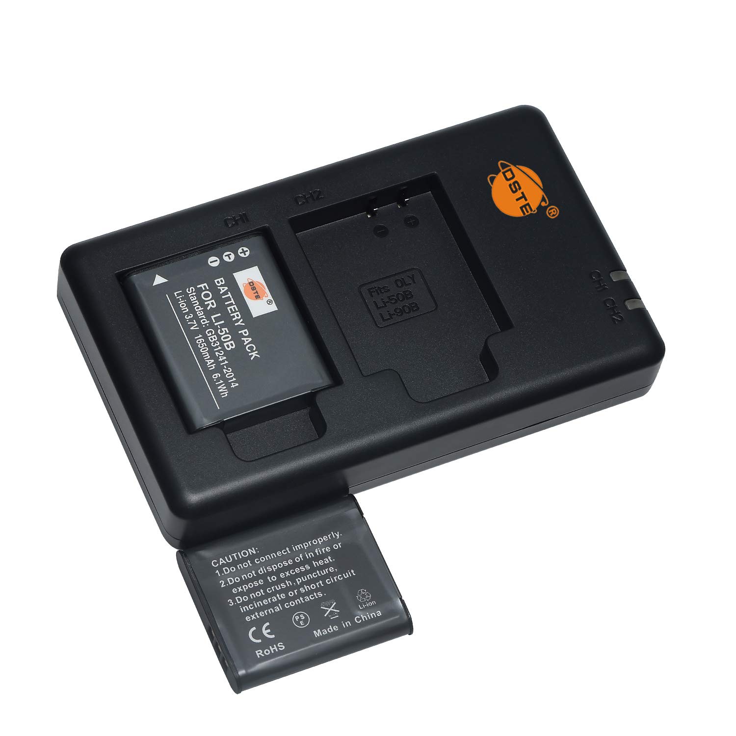 2 Batterie E Caricatore Per Fotocamera Olympus - Compatibile Con Stylus E Modelli SZ - DSTE Li-50B - Foto 11