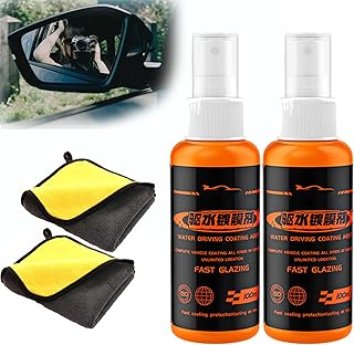 Sopami Car Spray, Sopami Water Driving Coating Agent, Sopami Auto Glass Spray Coating, Multi Functional Quick Effect Coating Agent, Car Glass Oil Film Stain Removal Cleaner (2 Pcs)