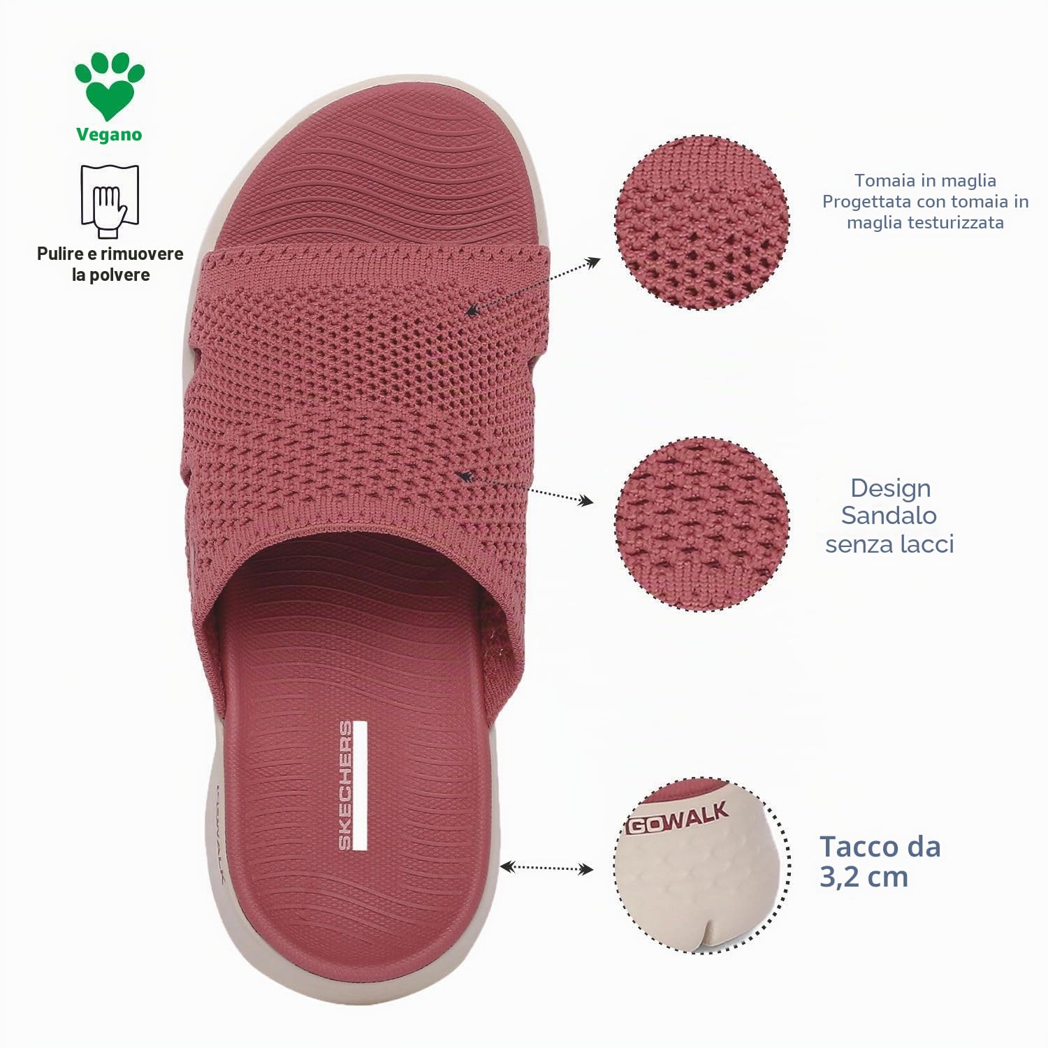 Skechers Go Walk Flex Sandal Elation GO WALK FLEX SANDALO ELATIONDonna