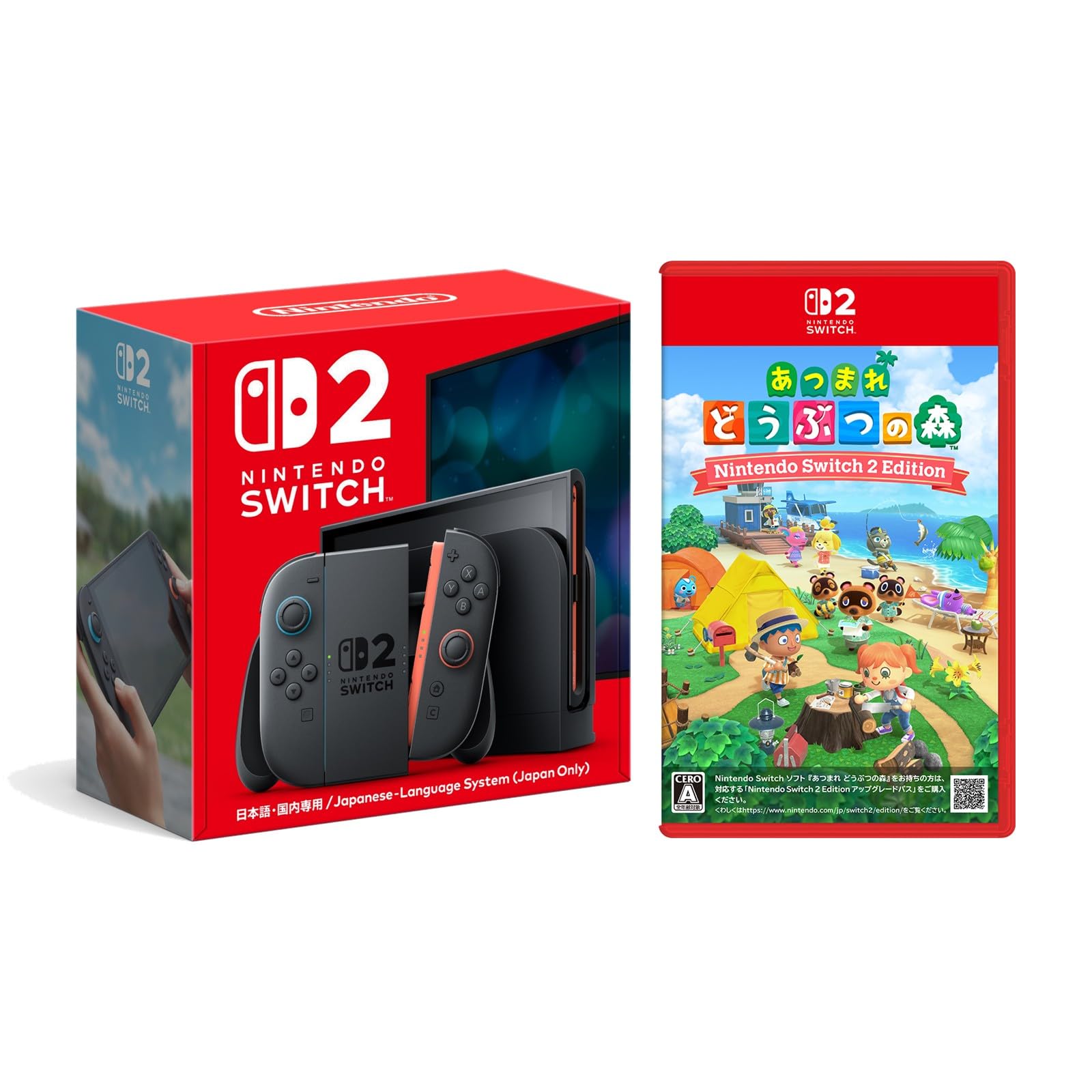 Amazon.co.jp: Nintendo Switch 2(日本語・国内専用) ＋ あつまれ