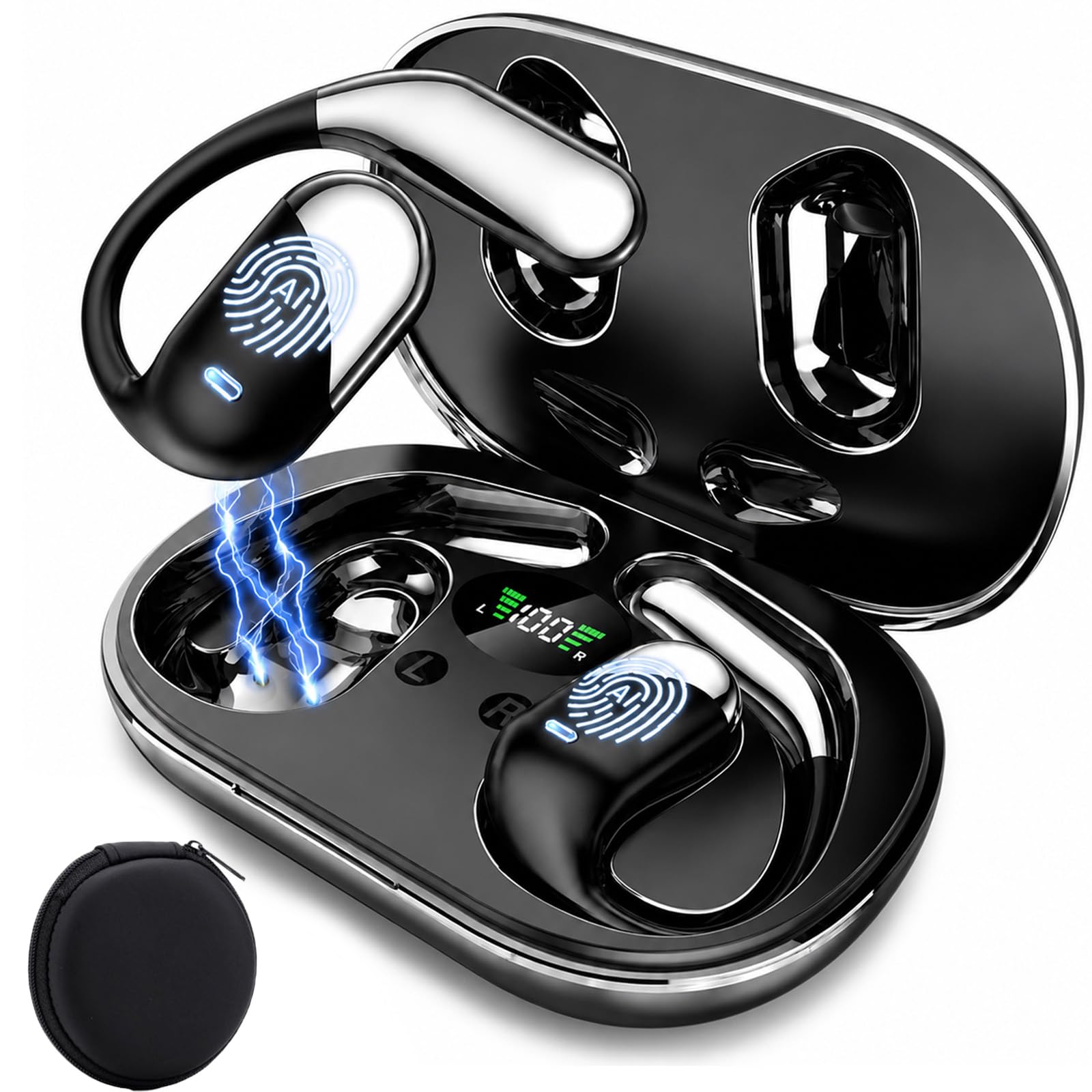 Beyerswerk Lingora Open-Ear Übersetzer Kopfhörer mit Echtzeit-Übersetzung (1pcs)