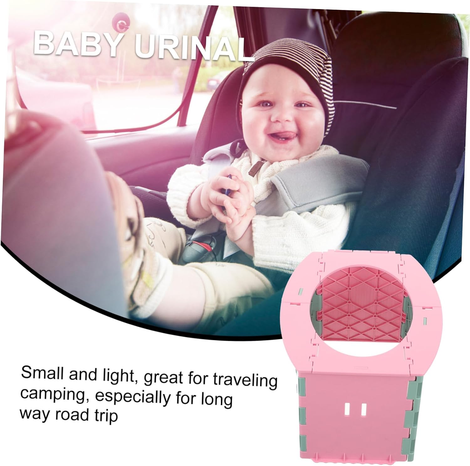 Generic Foldable Portable S Potty Toilet for Boys and Lightweight Travel Training Seat for Sturdy Outdoor Camping and Car Use Clean Foldable Design
