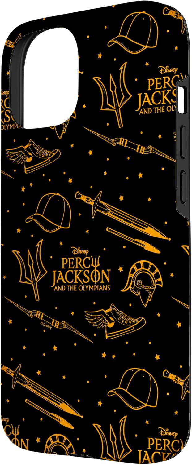 Disney Percy Jackson and the Olympians Icon Doodles Case for iPhone 15