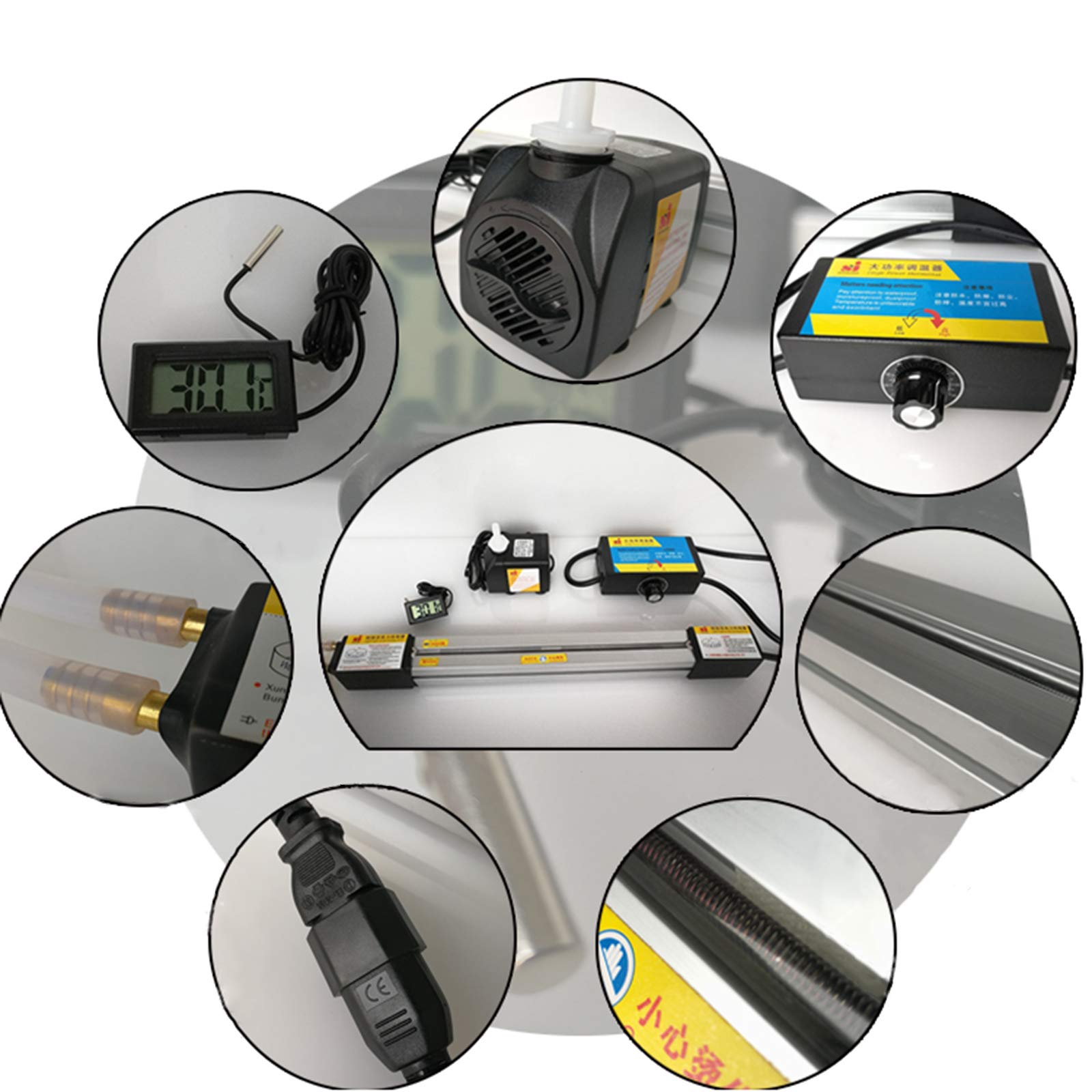 53 Inch 110v Acrylic Plastic Pvc Bending Machine, Heater Hot Heating Bender, PVC Strip Heating Bender, Manual PVC Strip Bender, Portable Hand Held Plastic Bending Machine