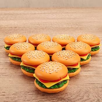 サンエックス - パネル まくまくハンバーガー 幸せレシピミニチュア 食品サンプル サンエックス - パネル まくまくハンバーガー 幸せレシピ