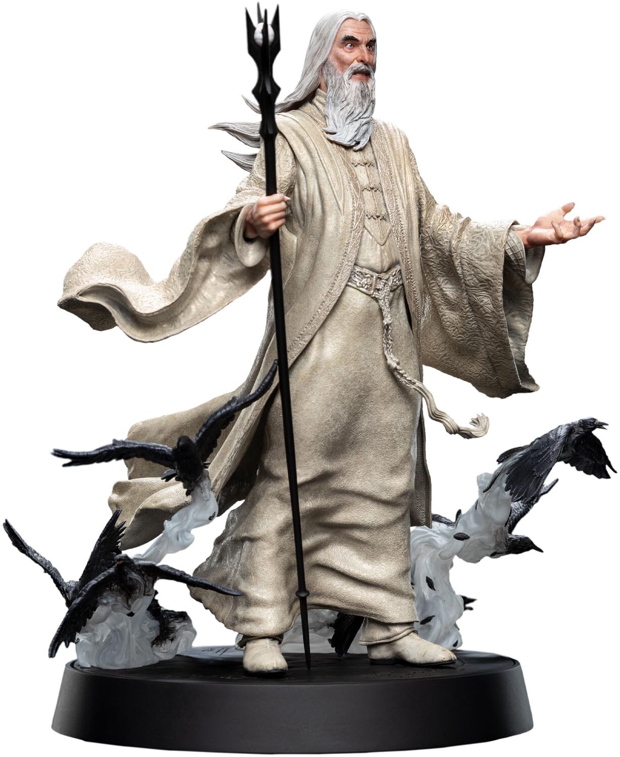 Weta Workshop Der Herr der Ringe Figures of Fandom PVC Statue Saruman the White 26 cm