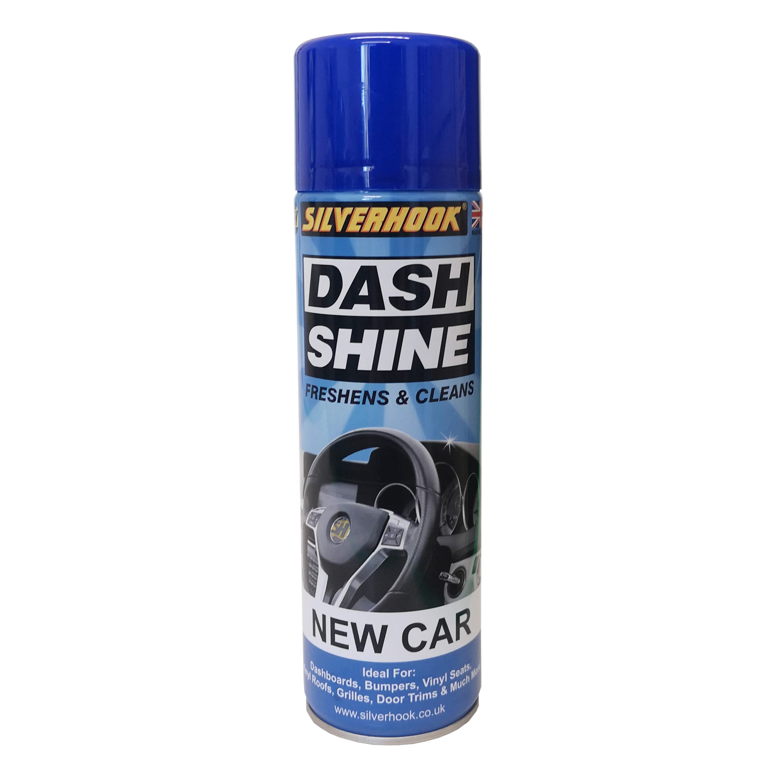 Silverhook Cockpit Shine New Car 500ml Aerosol