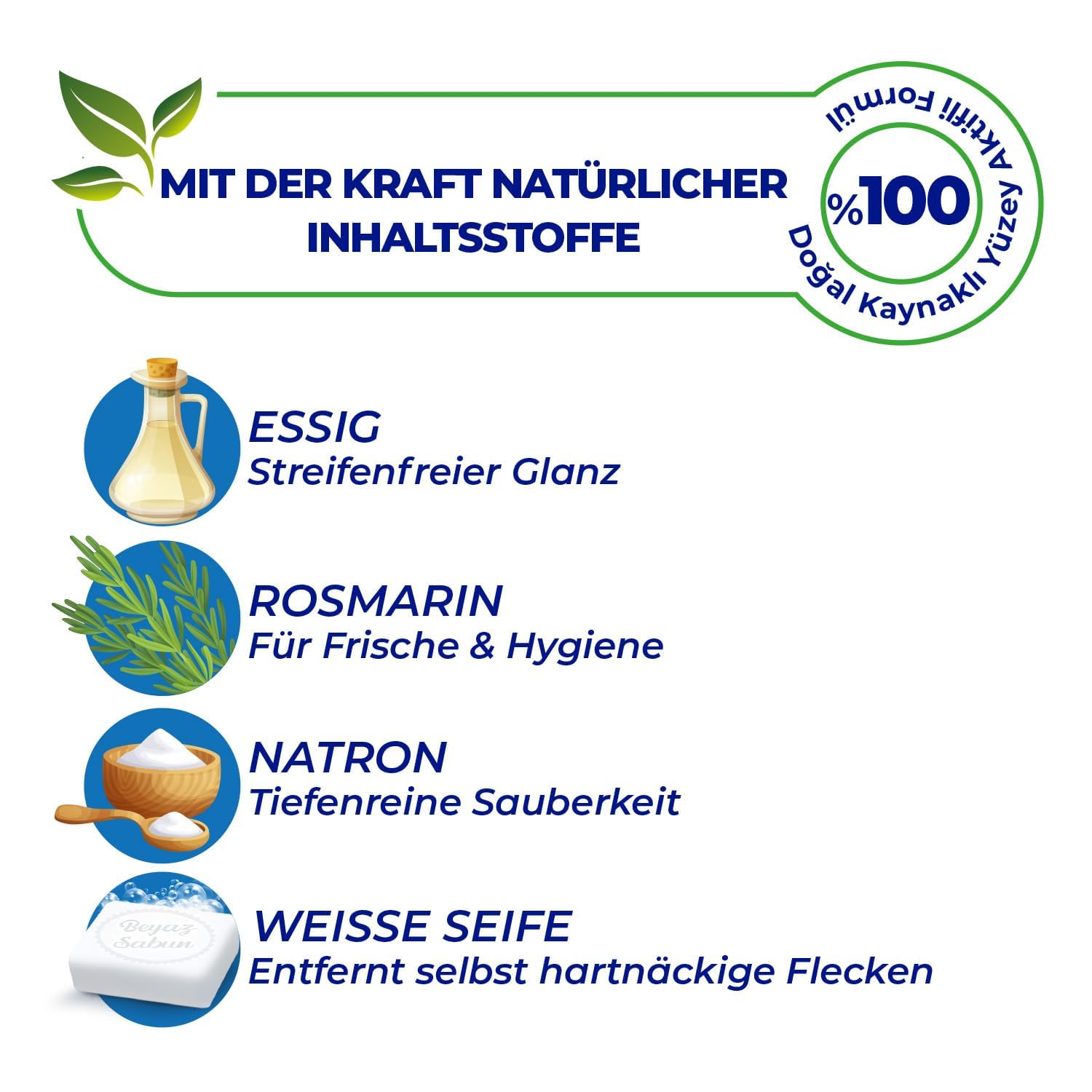 Bingo Reinigungs Streifenfrei Oberflächenreinigungstücher Glas & Oberflächen, Abdeckung Staubreiniger – Schnell trocknend (6, Lavendel)