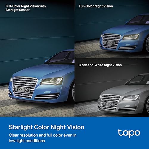 Miniatura 7 de TP-Link Tapo 2K QHD - Cámara de seguridad Wi-Fi panorámicainclinable para exteriores, vista de 360, seguimiento de movimiento, visión nocturna a