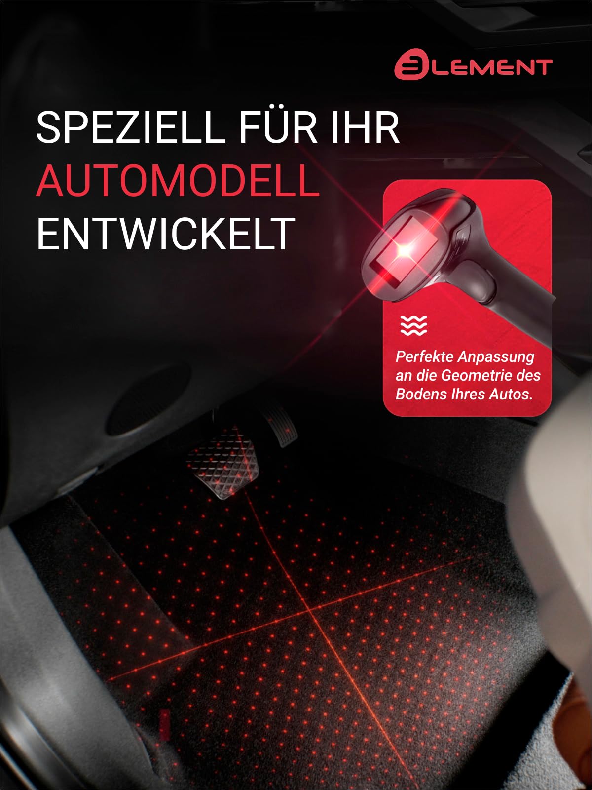 Set di Tappetini Auto in Gomma TPE 3D per Audi Q3