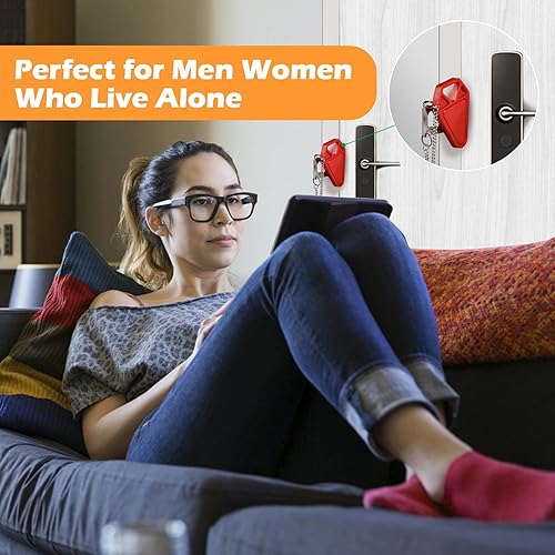 Miniatura 5 de Cerradura de puerta portátil Cerraduras de puerta de viaje para habitaciones de hotel, cerraduras de apartamento, cerradura de seguridad para el