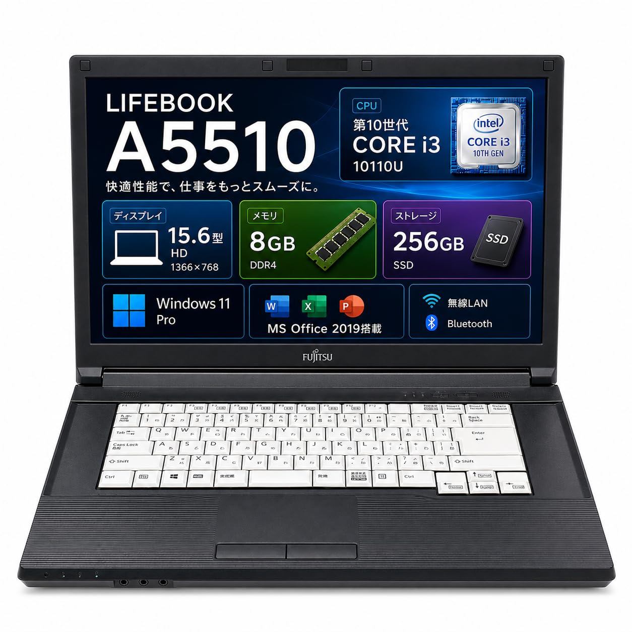 Amazon.co.jp: (Refurbished) Fujitsu LifeBook A5510 10th Generation