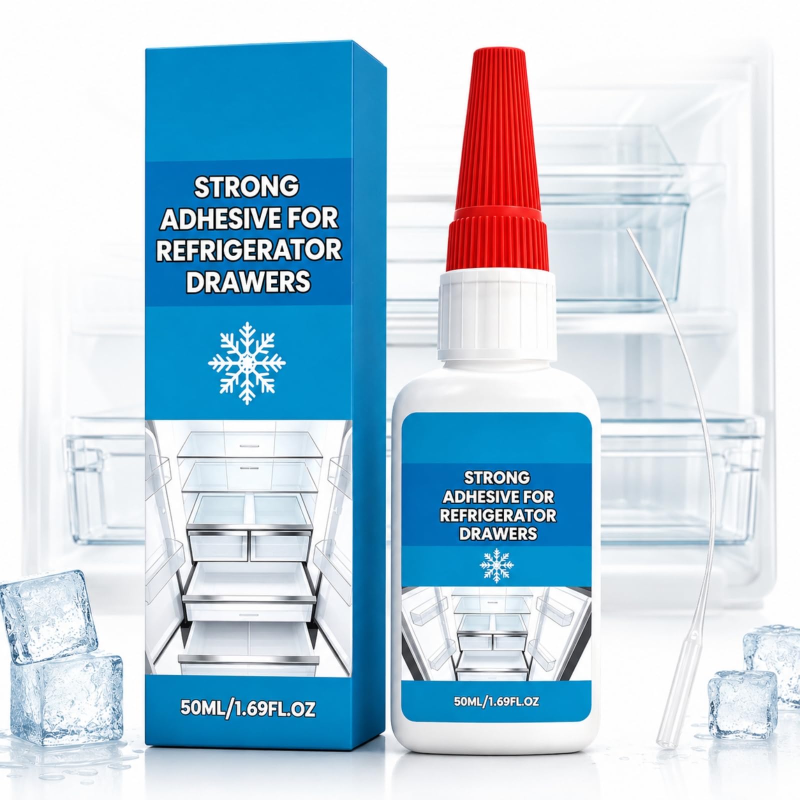 Strong Adhesive for Refrigerator Drawers & Shelves,Strong Glue