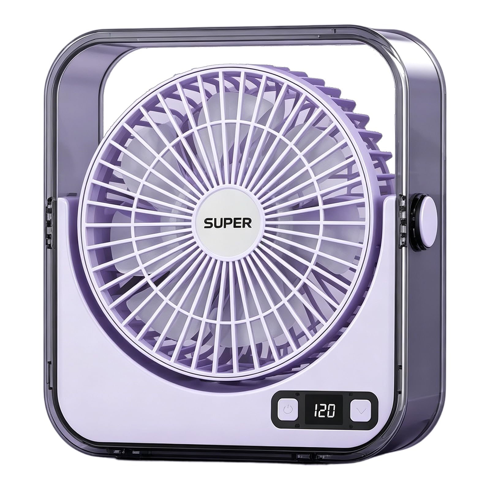 Jazuaiao Handheld Miniature Fan USB Rechargeable Battery Handheld Cooling Texture Suitable for Students Workers Rechargeable Small