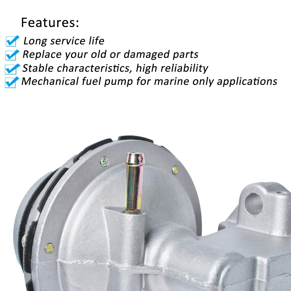 Amazon.com: 861678A1 Marine Mechanical Fuel Pump Replacement 