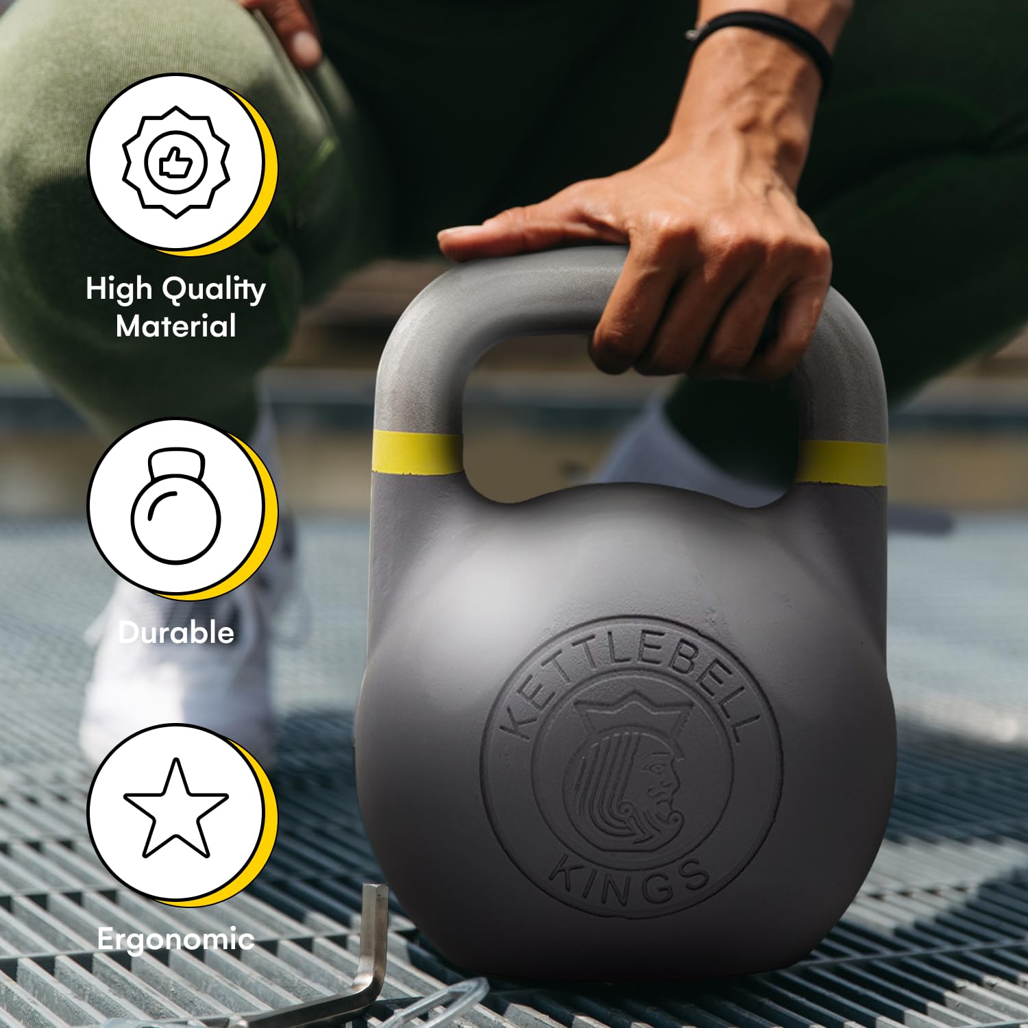 Amazon | Kettlebell Kings 競技用 ケトルベル ウェイト (フィットネス