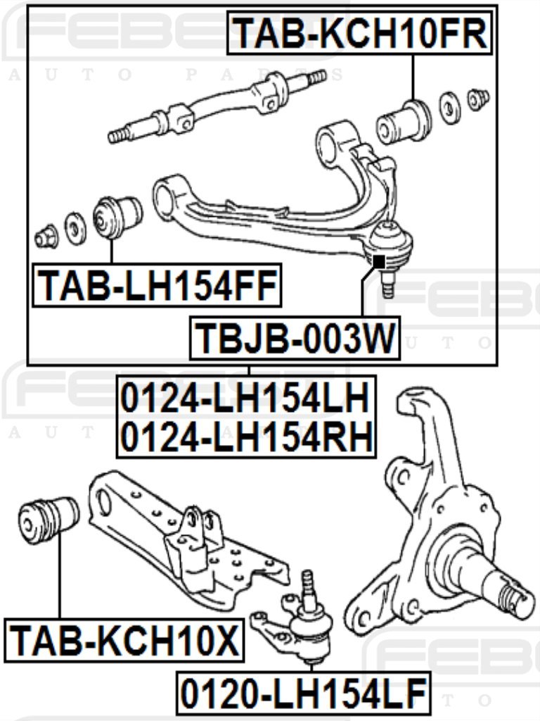 Amazon.com: 4806629075 - Right Upper Front Arm For Toyota : Automotive 