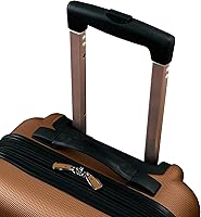 Vista 92 de Rockland - Maleta de viaje Melbourne, rígida y expandible, con ruedas giratorias, Azul