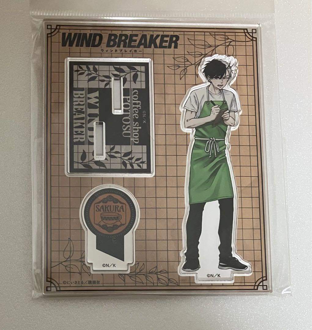 Amazon.co.jp: 桜遥 coffee shop アクリルスタンド WIND BREKER HOTJ