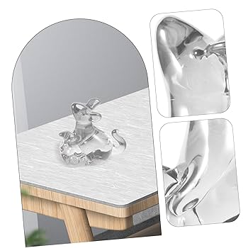 【ほ76】クリスタル　ネズミ、犬 ネズミビーズ① /rat beads①🐀 | progressive art jewelry