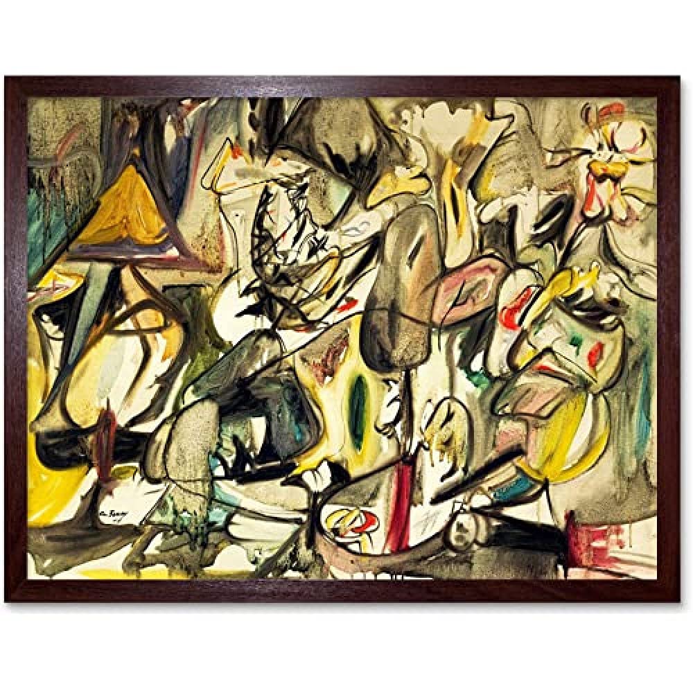 Gorky Arshile Abstract Expressionist Painting Unframed Wall Art Print Poster Home Decor Premium