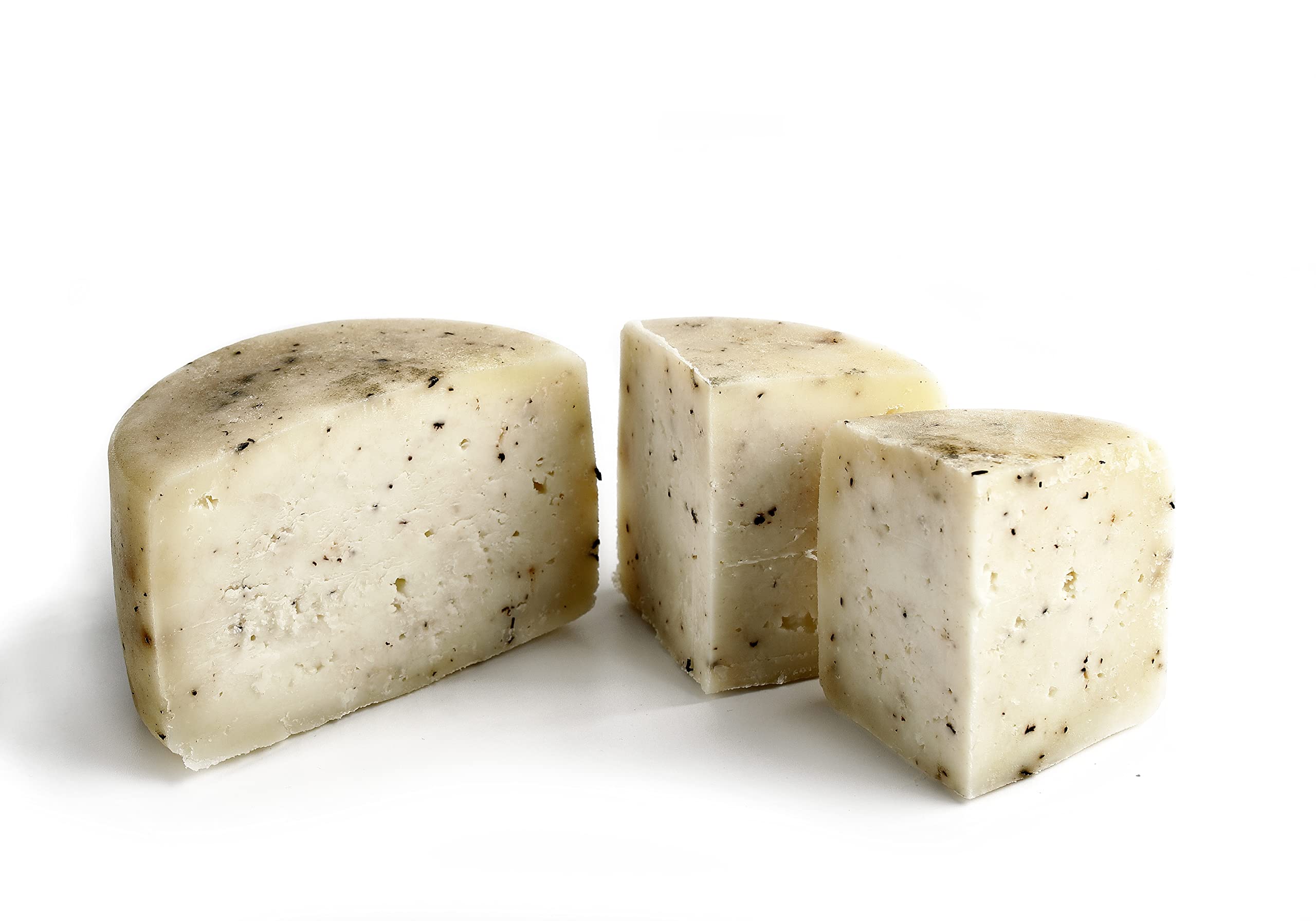 Queso de cabra con trufa negra - Queso con trufa negra - Trufar Selección - Quesos artesanos con trufa - 500gr