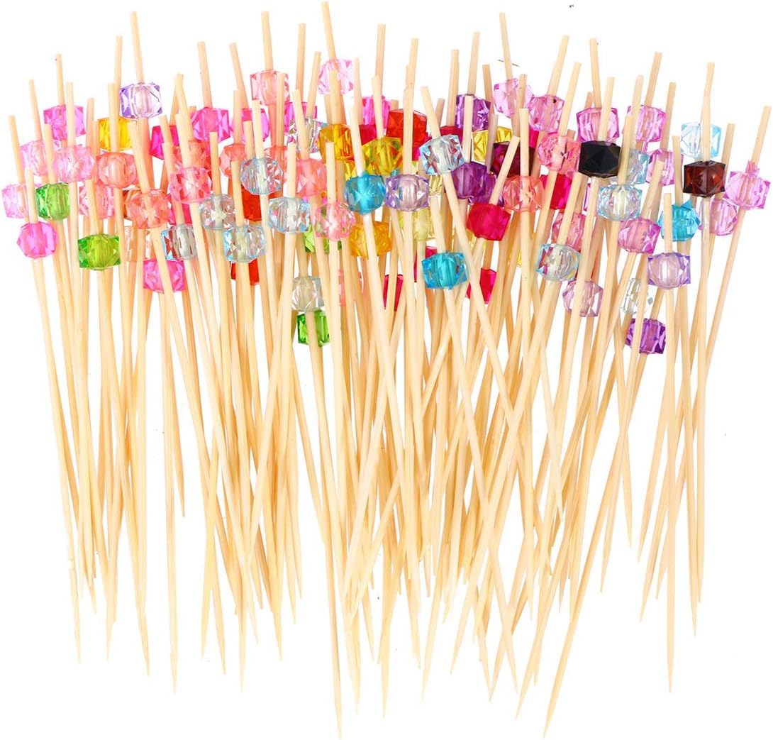 Amazon.co.jp: フルーツピック 楊枝 竹ようじ フォークピック かわいい