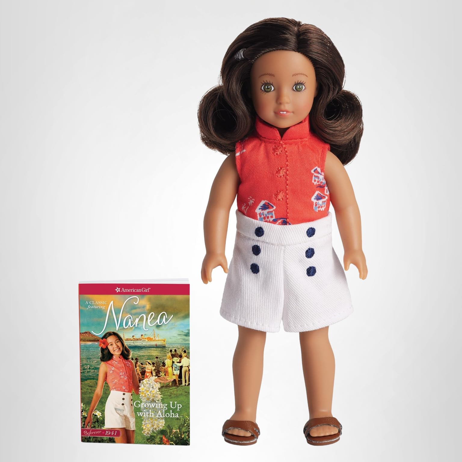 Amazon.com: American Girl Nanea Mini Doll and Book : American Girl