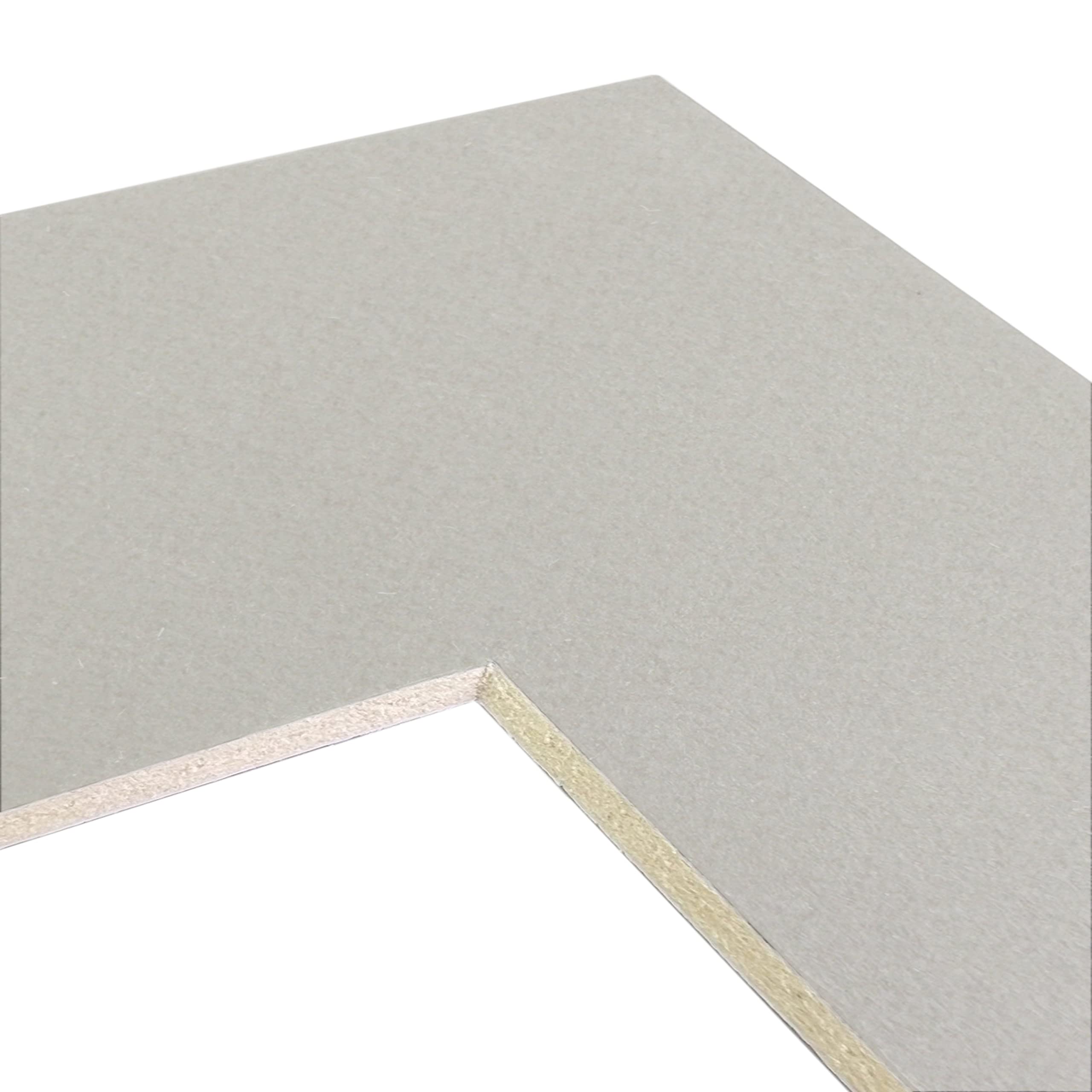 Craig Frames B535 Pre-cut Mat Board for 9X11 Print, 11X14, Gray-picture-28