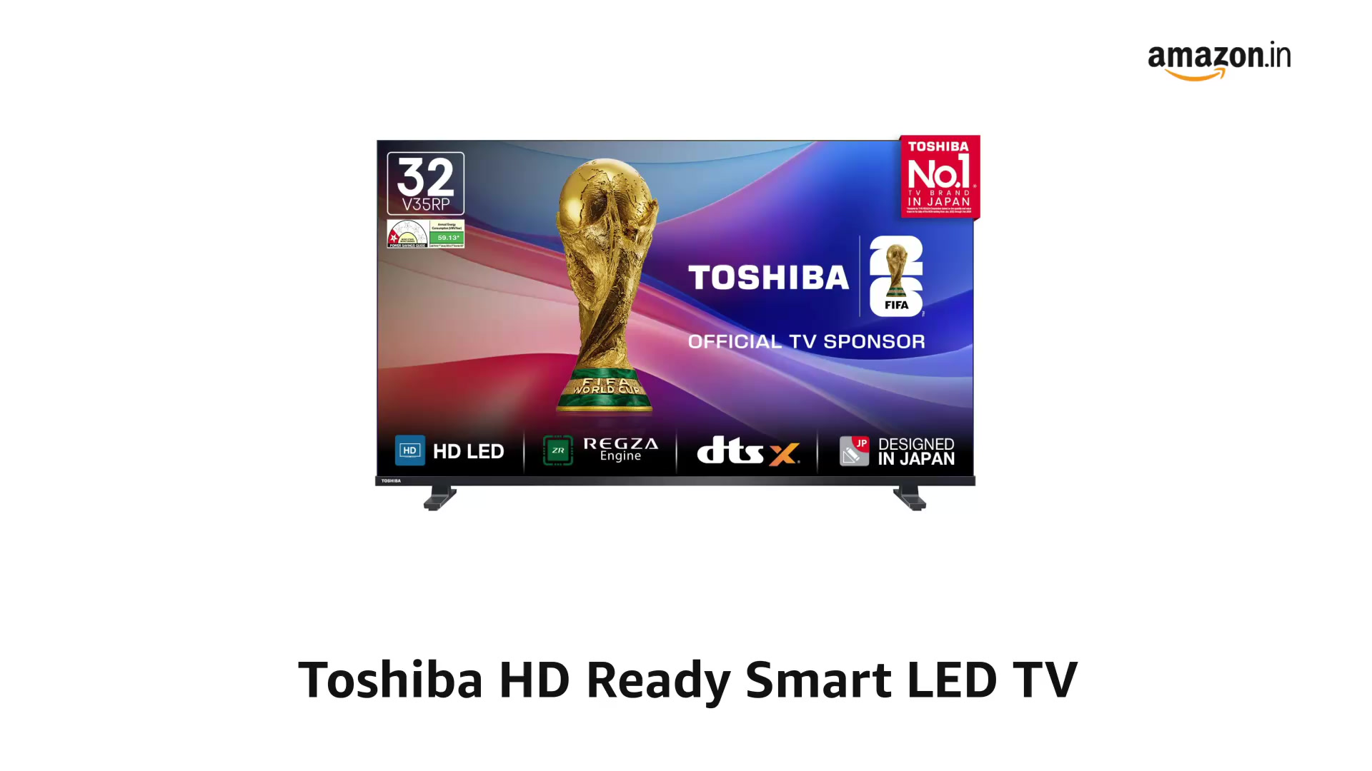 Toshiba 80 cm (32 Inches) HD Ready Smart LED TV | Dolby Audio