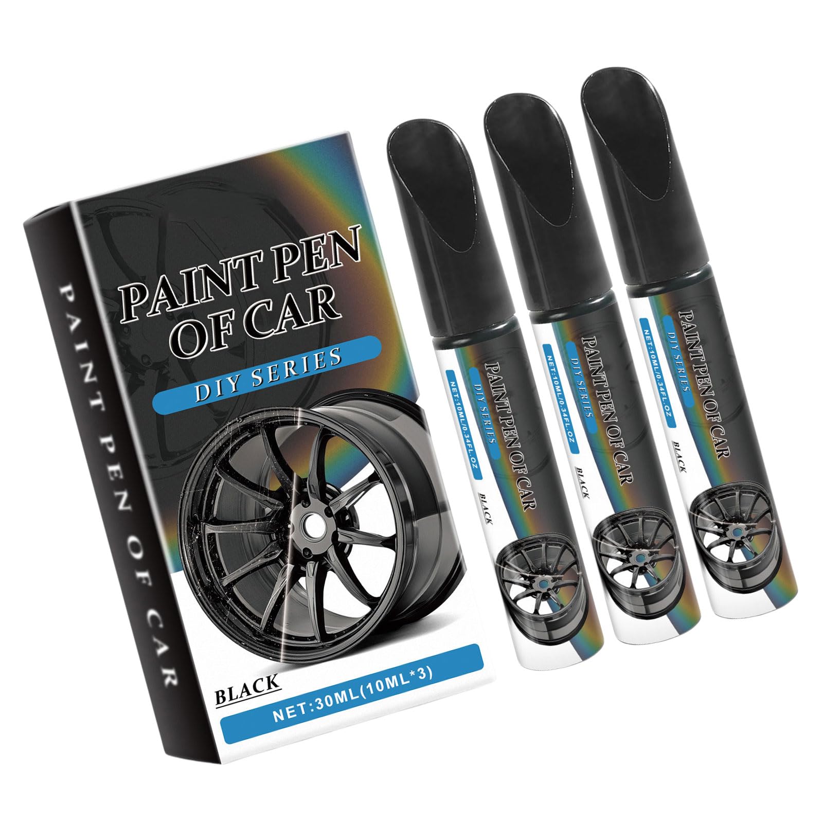 Bingga Multicolor Car Paint Repair Pen Wheel Scratch Remover Black Rims For Auto Repair